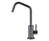 Point-of-Use Drinking Faucet with Contemporary Round Body & Handle (120° Spout)